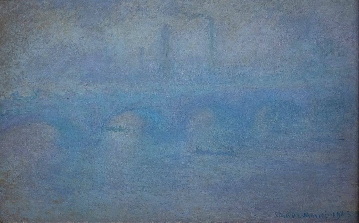 Waterloon silta. Sumun vaikutus tekijältä Claude Monet