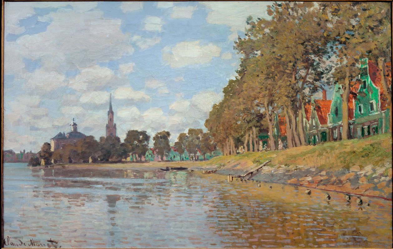 Zaandam (Hollanti) tekijältä Claude Monet