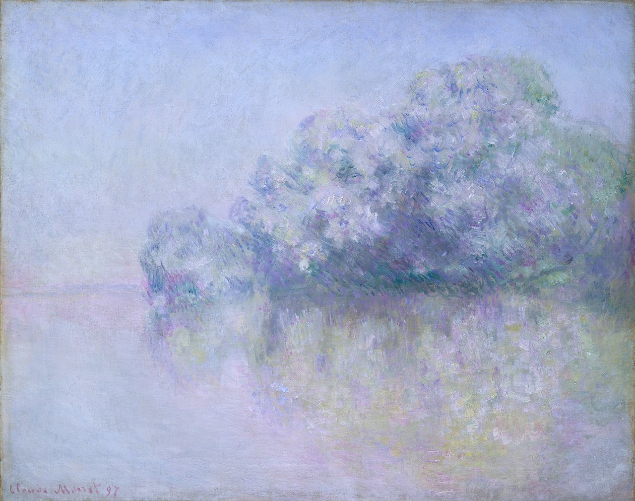 Nokkosaari Vernonin lähellä, 1897 tekijältä Claude Monet