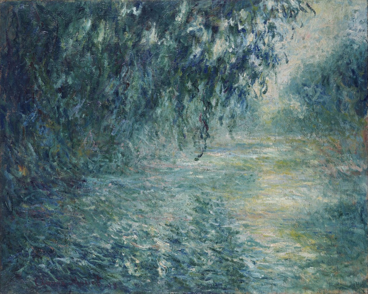 Aamu Seine-joen rannalla tekijältä Claude Monet