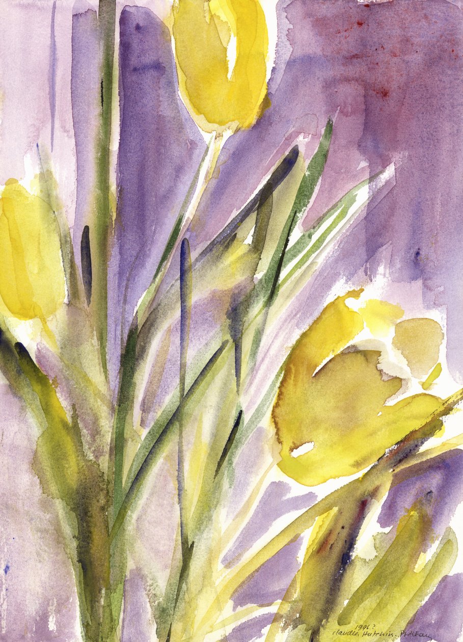 Tulppaanit, 1987 tekijältä Claudia Hutchins Puechavy
