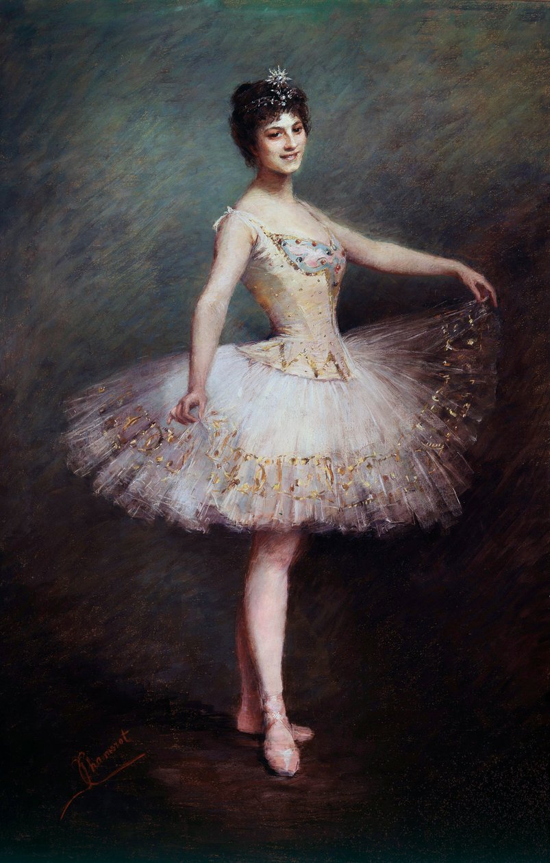 Carlotta Zambellin (1875-1968), italialaisen tanssijan ja pedagogin muotokuva Claudie Chamerot Viardot