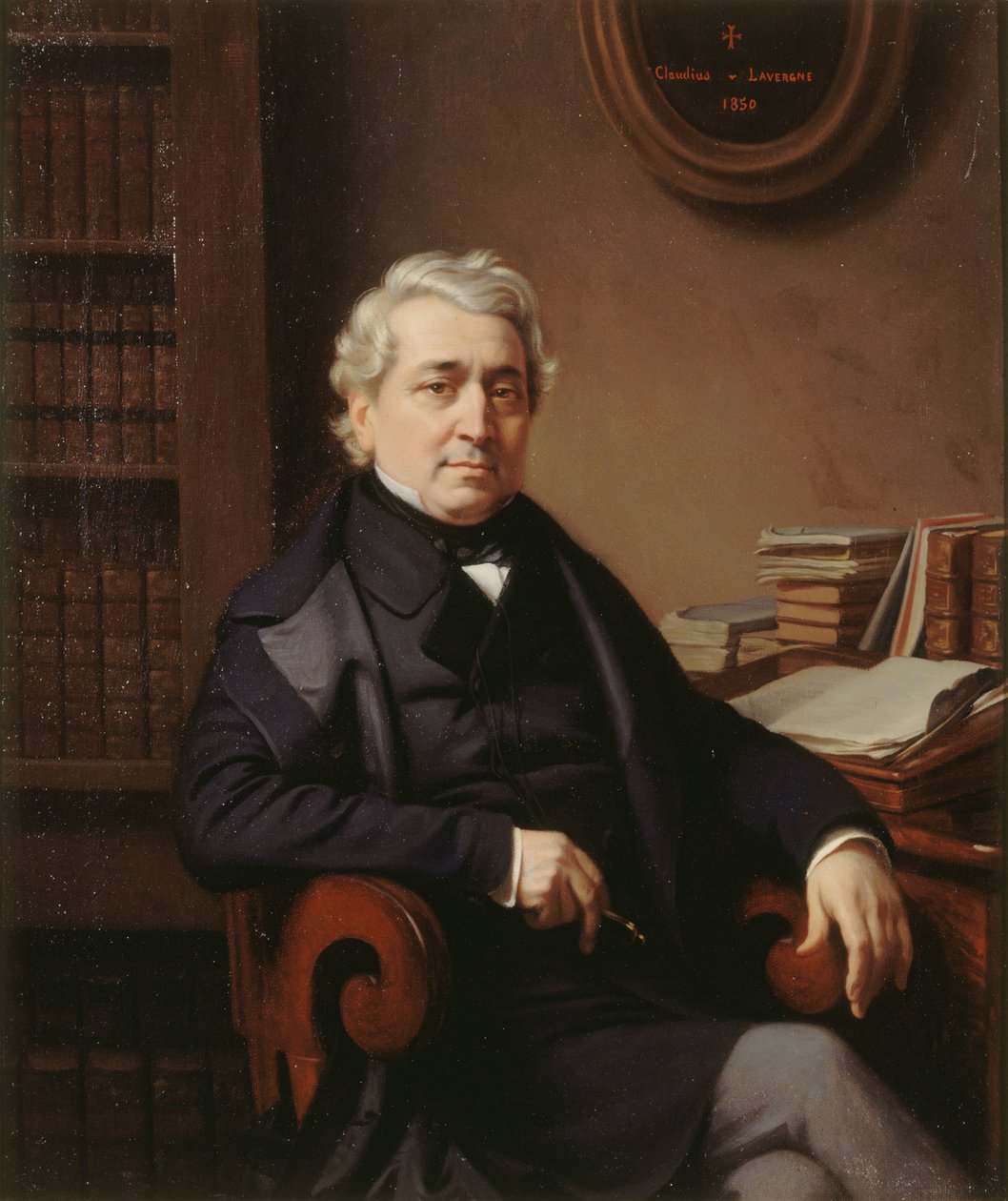 Thomas-Marie-Francois Sauvagen muotokuva 1794-1877, 1850. tekijältä Claudius Lavergne
