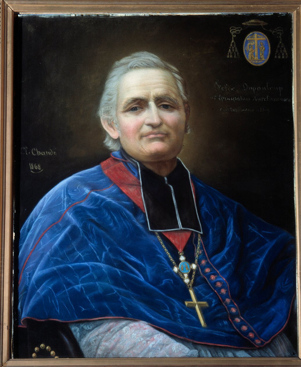 Monsignor Dupanloupin muotokuva, Eveque d