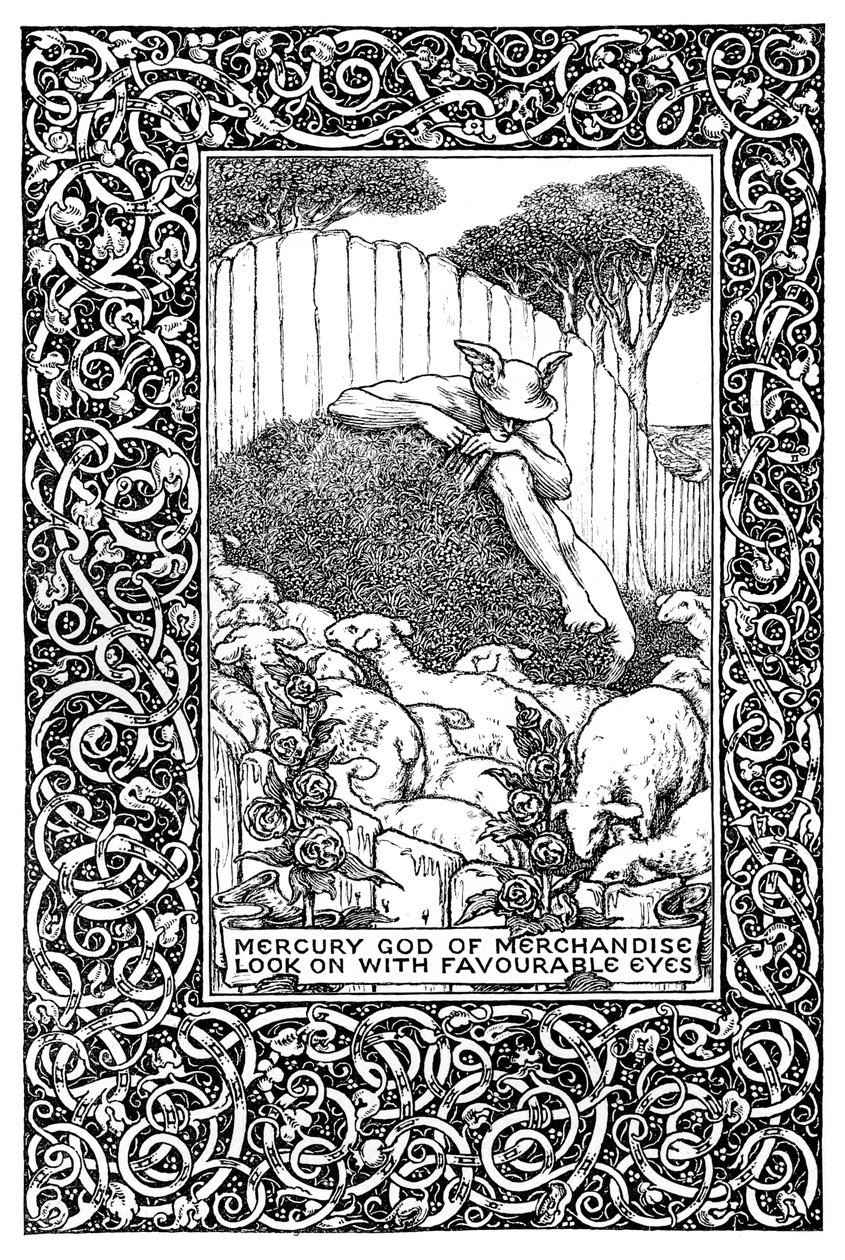 Apilan pellon etukappale, 1899. tekijältä Clemence Housman