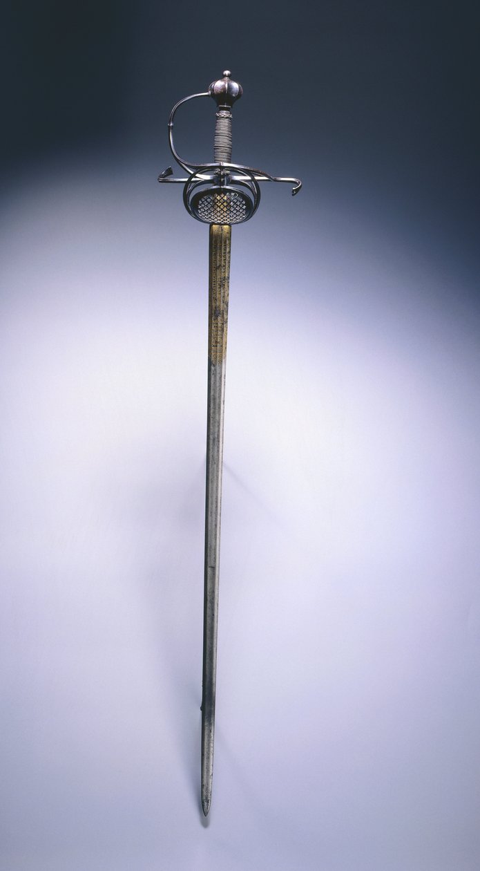 Rapier, n. 1620-1630 tekijältä Clemens Horn