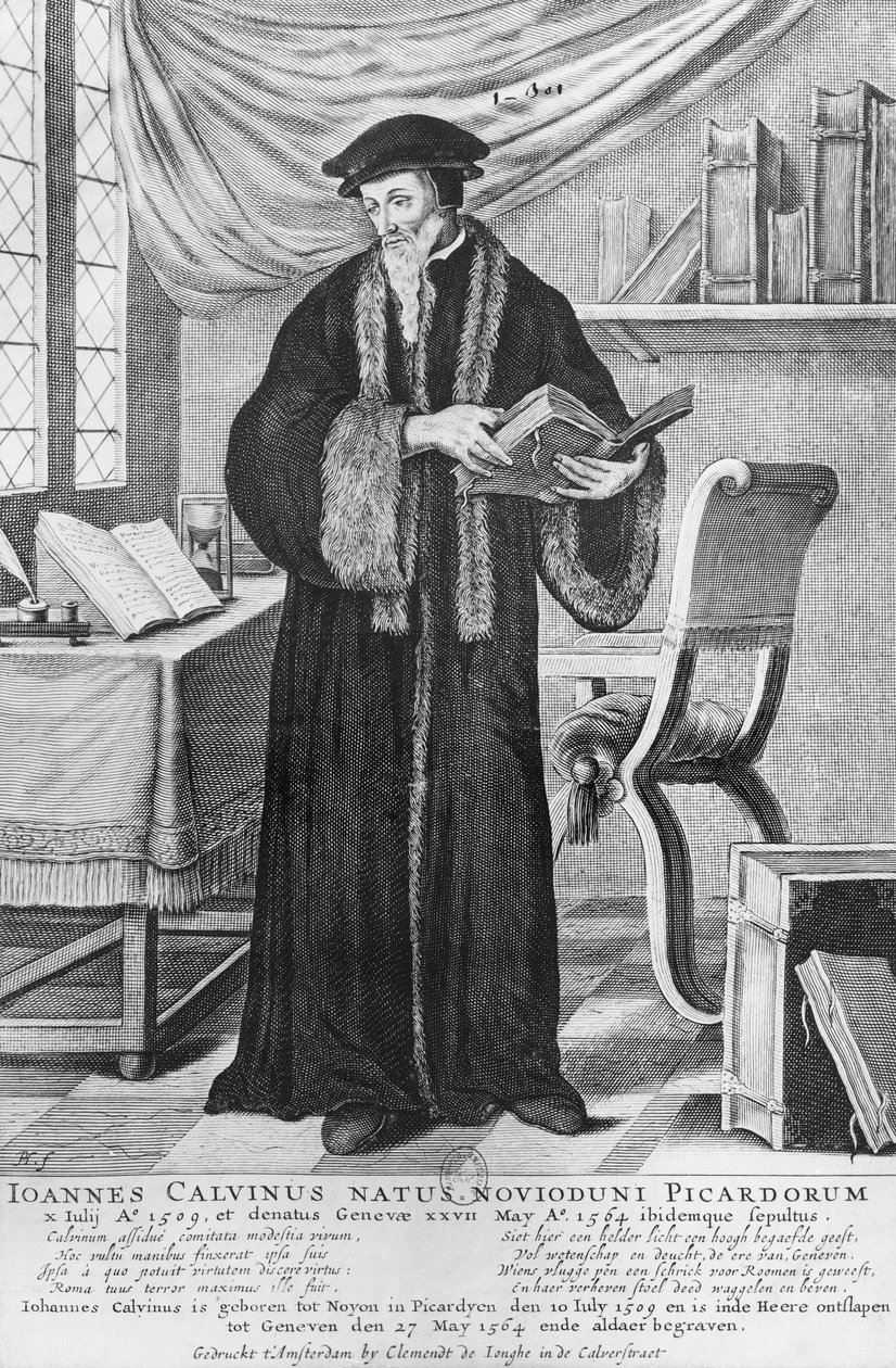 John Calvin tekijältä Clement de Jonghe