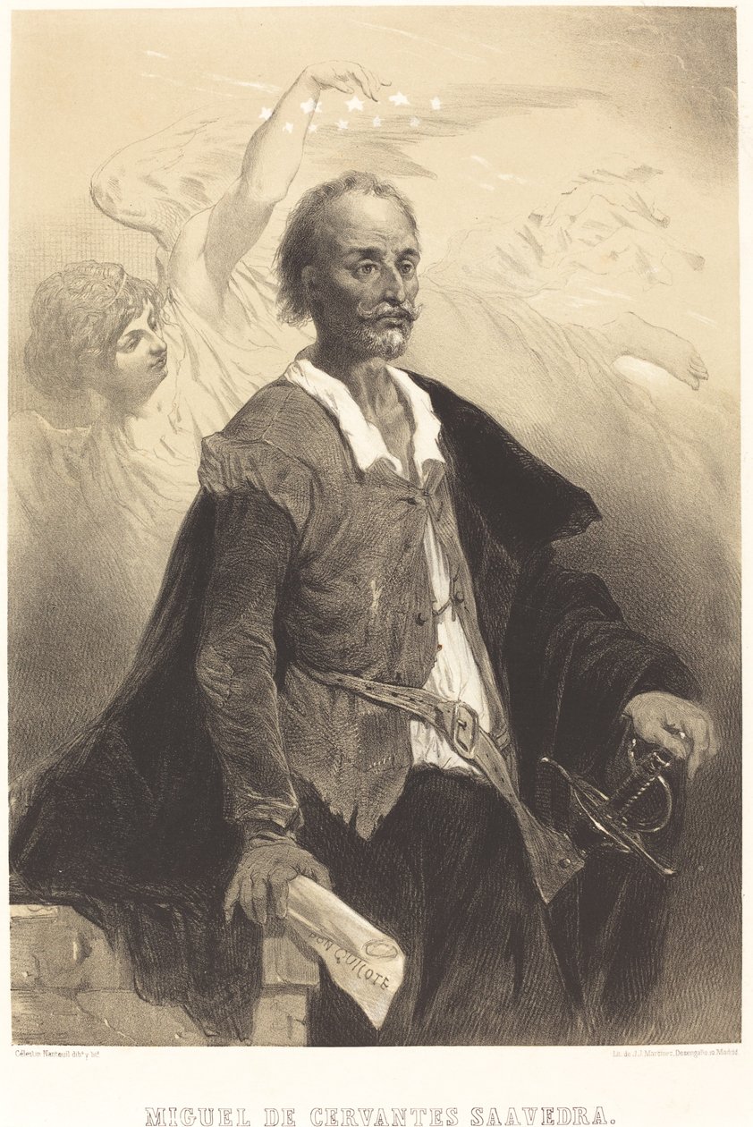 Miguel de Cervantes Saavedra tekijältä Célestin Nanteuil