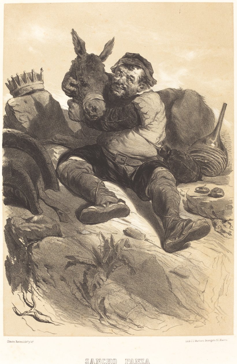 Sancho Panza tekijältä Célestin Nanteuil