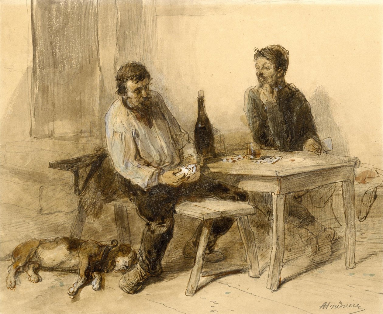 Korttipeli tekijältä Clément Auguste Andrieux