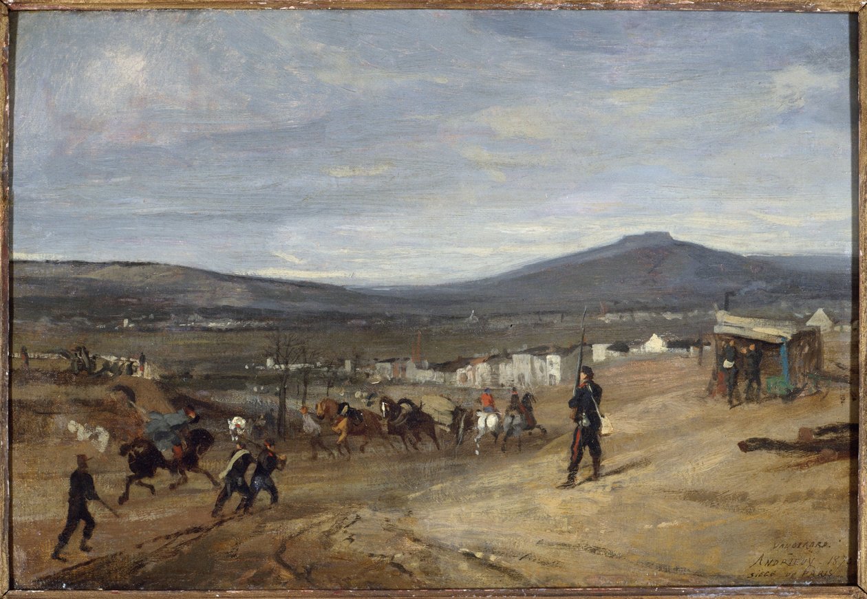Vaugirard Pariisin piirityksen aikana tekijältä Clément Auguste Andrieux