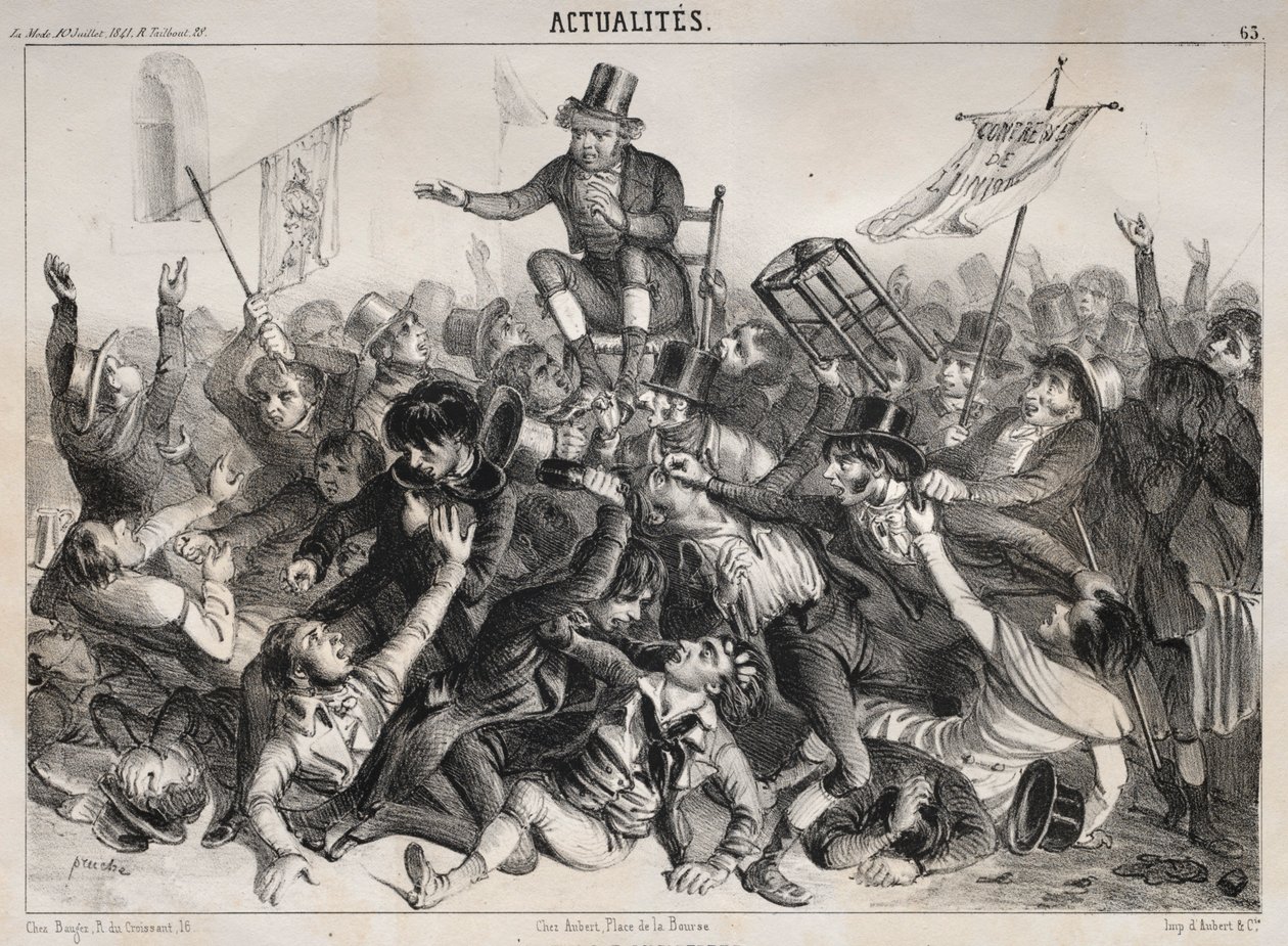 Uutiset: Englannin vaalit 1841. tekijältä Clémente Pruche
