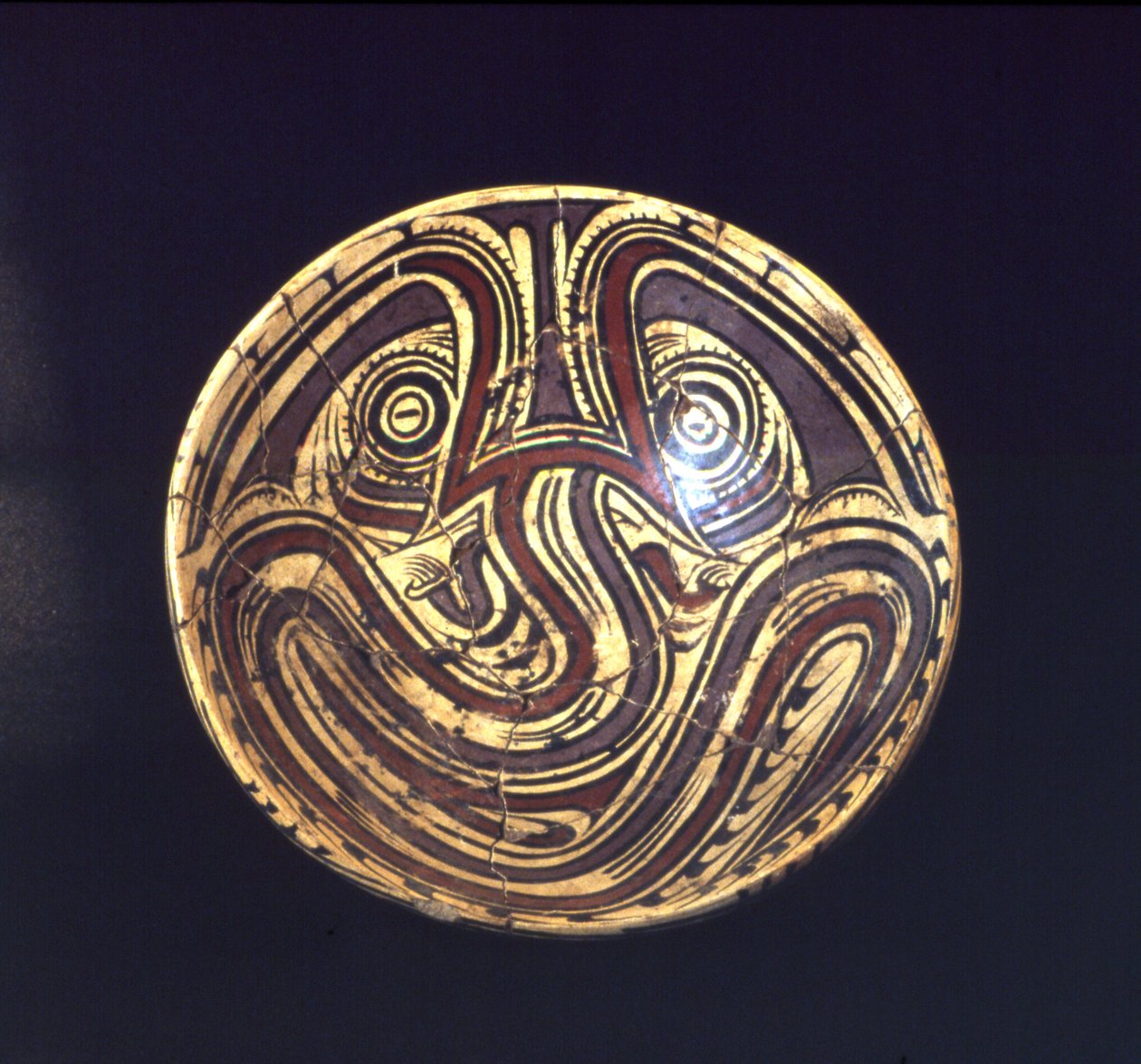 Jalustalevy, Early Cocle -vaihe, 700-800 AD (keraaminen) tekijältä Cocle Culture
