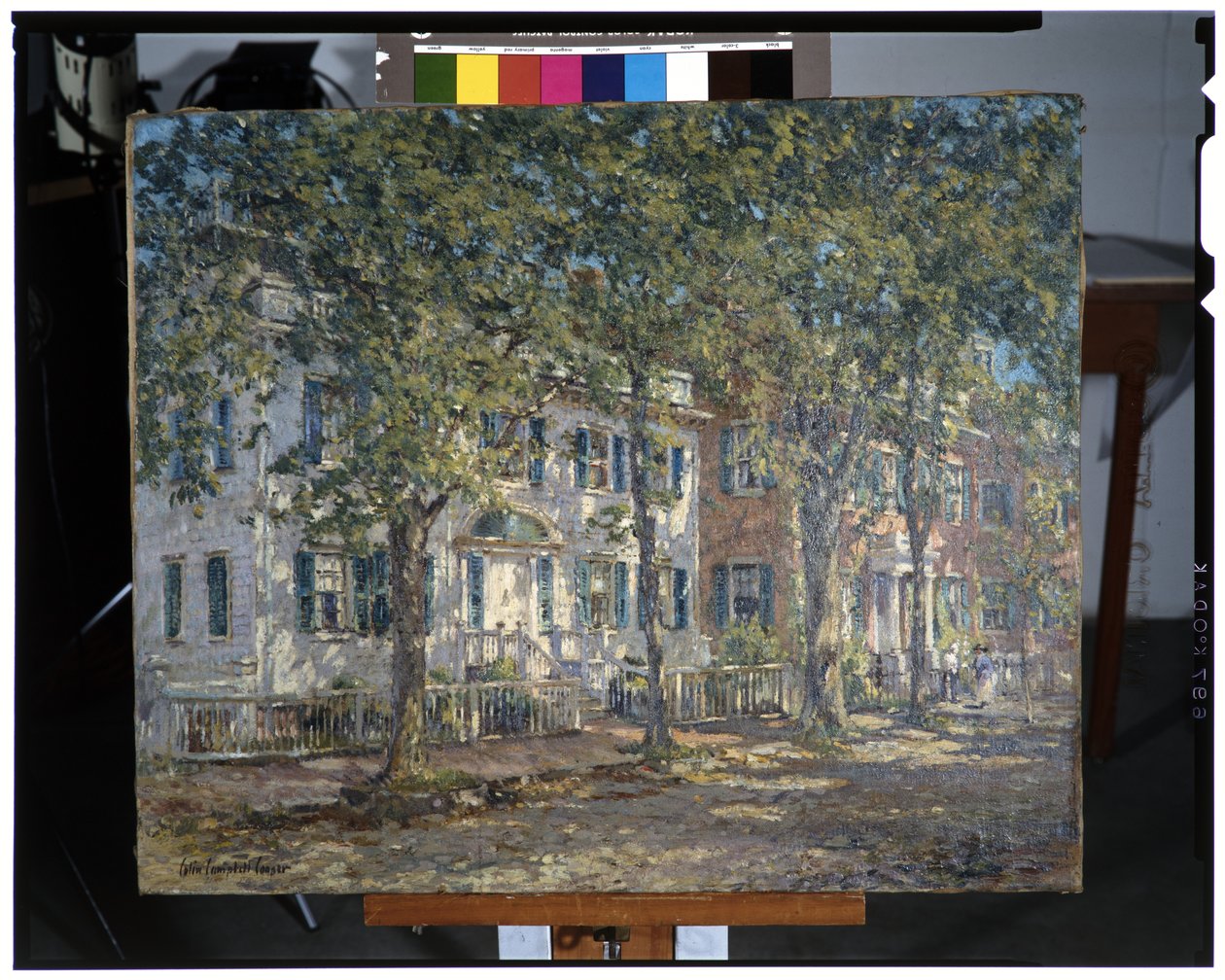 Upper Main Street, Nantucket, Massachusetts tekijältä Colin Campbell Cooper