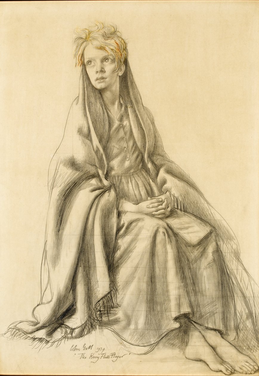 Tutkimus Kerry-huilusoittajalle, 1934 tekijältä Colin Unwin Gill