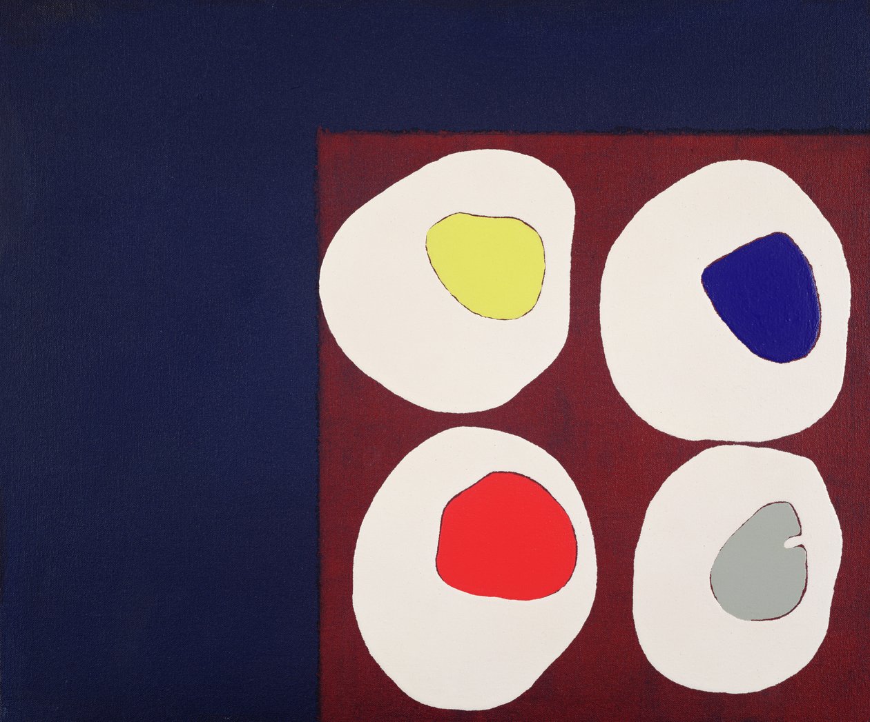 Allsorts, 1998 (akryyli kankaalle) tekijältä Colin Booth