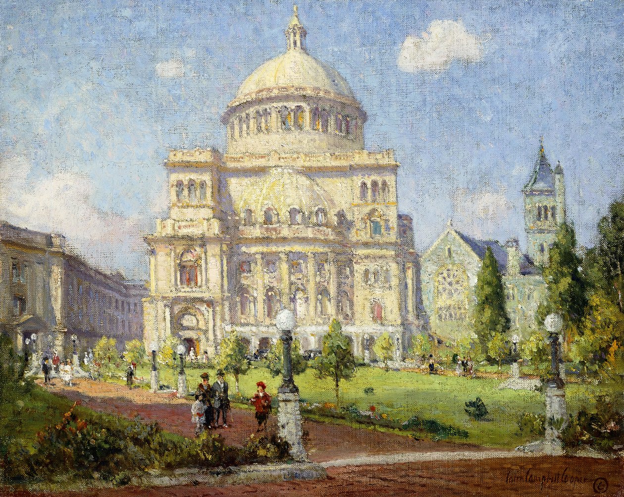 Kevätpäivä, Boston tekijältä Colin Campbell Cooper