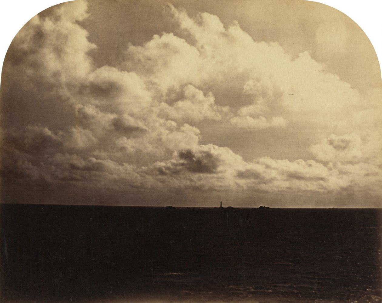 Una forta brisa, núvols volants, c. 1863. finlandès tekijältä Colonel Stuart Wortley