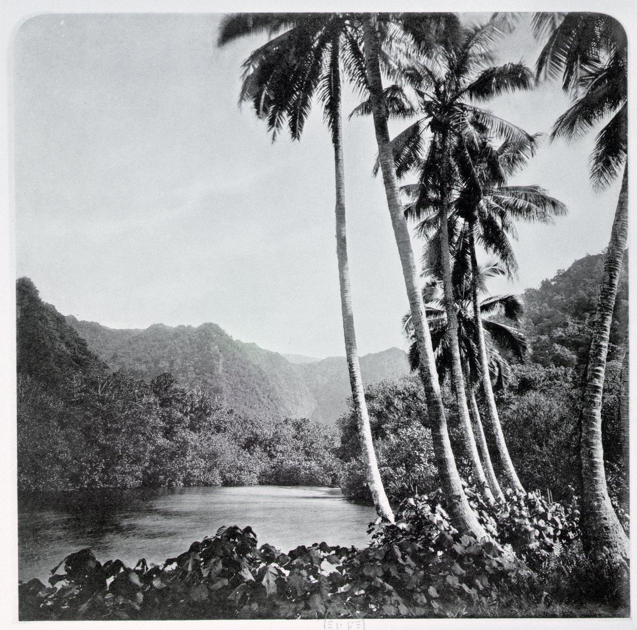 Hitiaa Lake, Tahitista, julkaistu Lontoossa, 1882 tekijältä Colonel Stuart Wortley