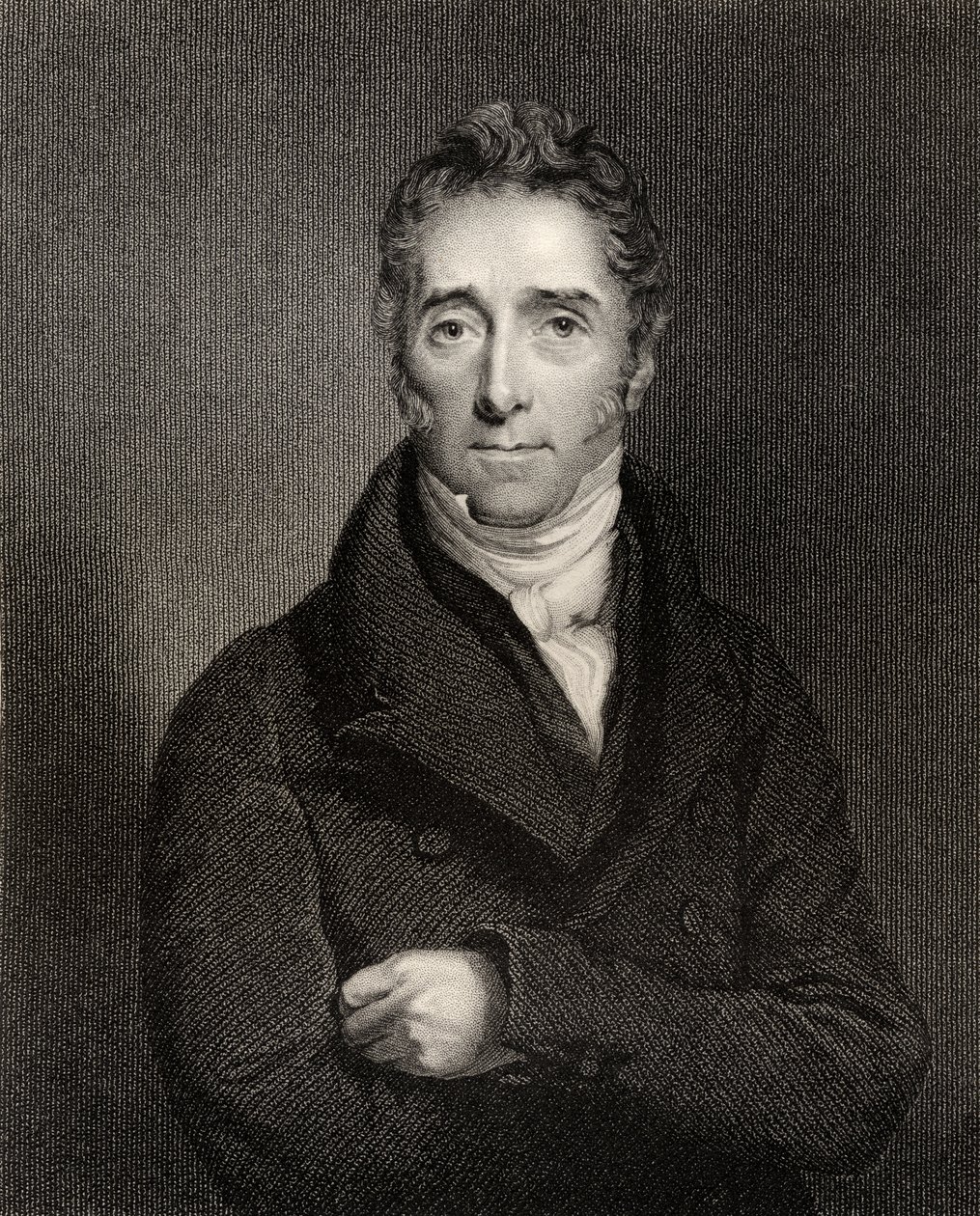 Lord Francis Jeffrey, kaiverrettu G. Parker, National Portrait Gallerysta, osa IV, julkaistu noin 1835 tekijältä Colvin Smith