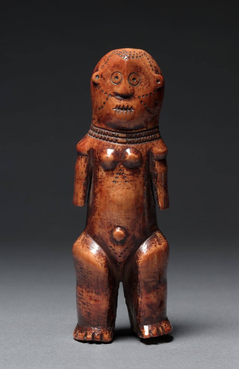Figurine, Lega, luultavasti 1800-luku tekijältä Congolese School