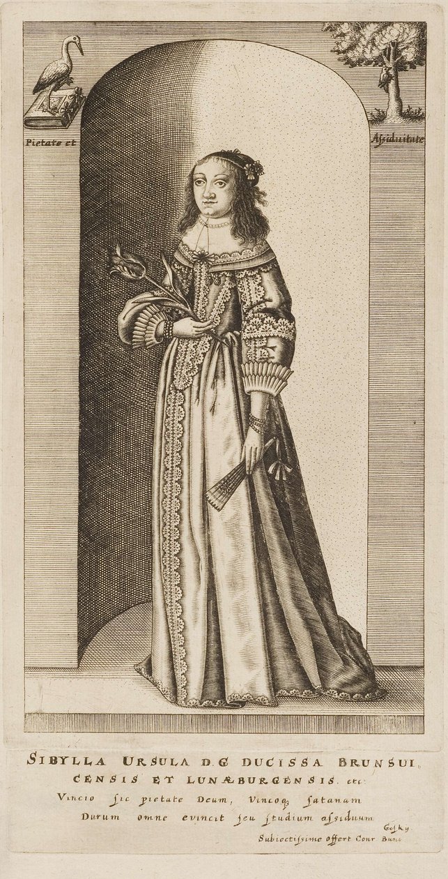 Conrad Buno - Sibylle Ursula, Braunschweig-Lüneburgin prinsessa tekijältä Conrad Buno