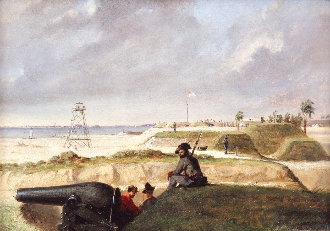 Battery Rutledge, 3. joulukuuta tekijältä Conrad Wise Chapman