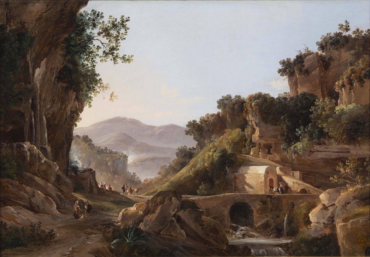 Cava de Tirreni, 1857. tekijältä Consalvo Carelli