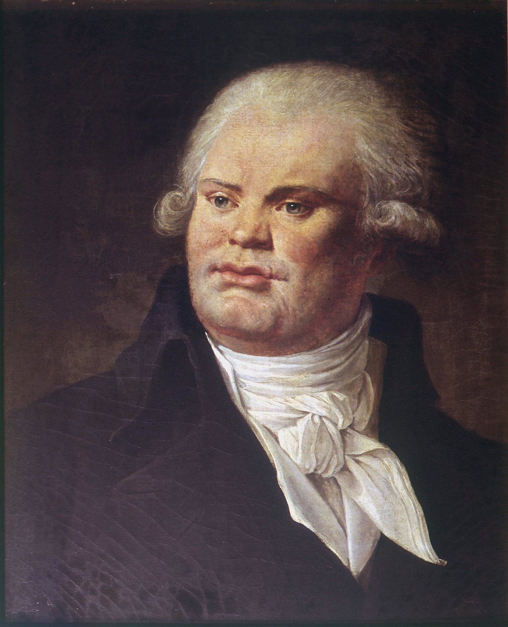 Georges Jacques Dantonin muotokuva 1759-1794, 1792 tekijältä Constance Marie Charpentier