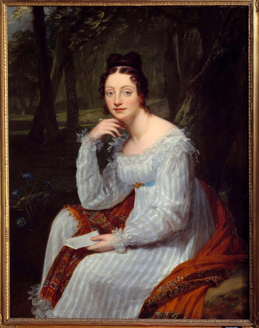 Amable Tastun (1798-1885) muotokuva, s. Sabine Casimire Amable Voiart, ranskalainen kirjailija ja libretisti Constance Mayerin (1775-1821) maalaus tekijältä Constance Marie Mayer Lamartiniere