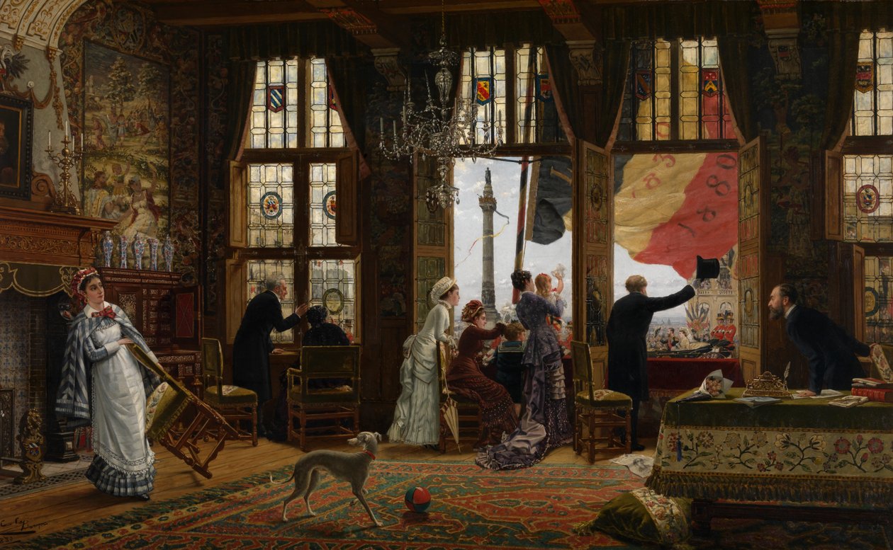 Muistellaan vuoden 1880 kansallisjuhlia tekijältä Constant Aime Marie Cap
