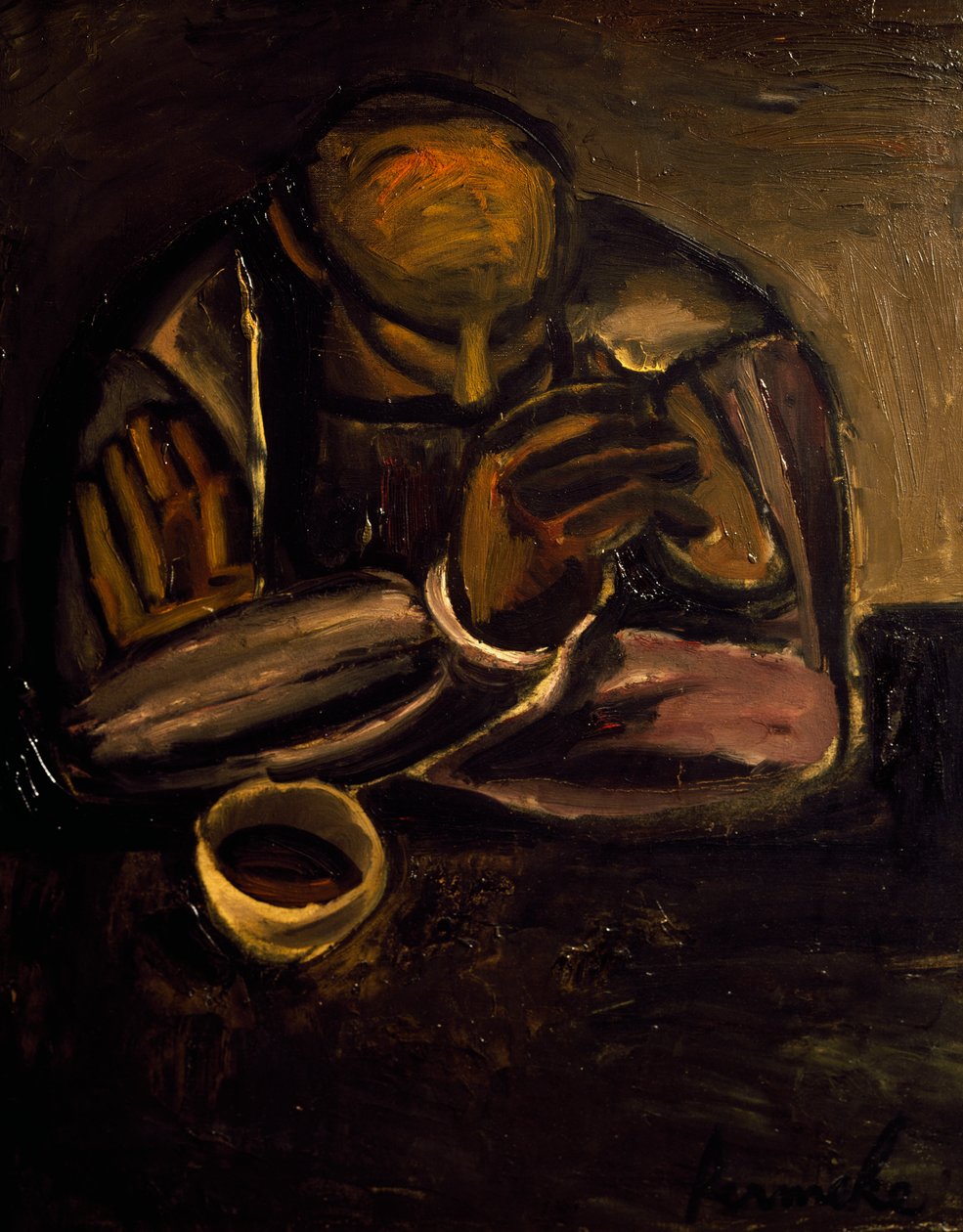 Mies kupin kanssa tekijältä Constant Permeke