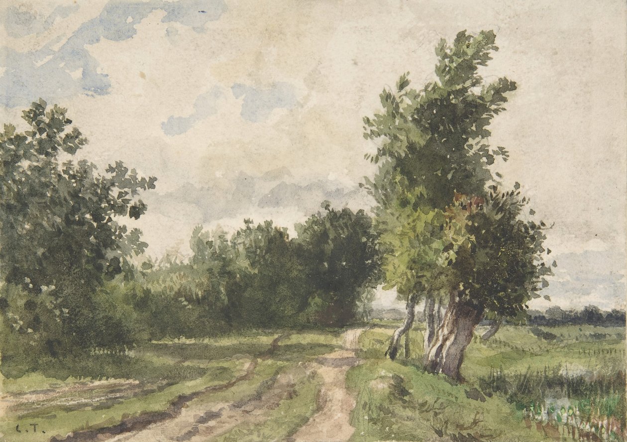 Maisema, 1825-65. tekijältä Constant Troyon