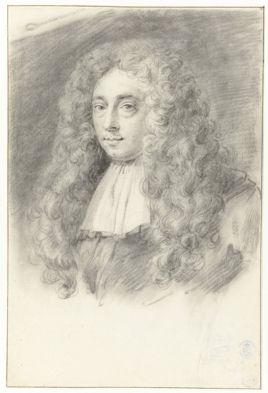 Constantijn Huygens nuoremman omakuva (?). tekijältä Constantijn Huygens (II) (possibly)