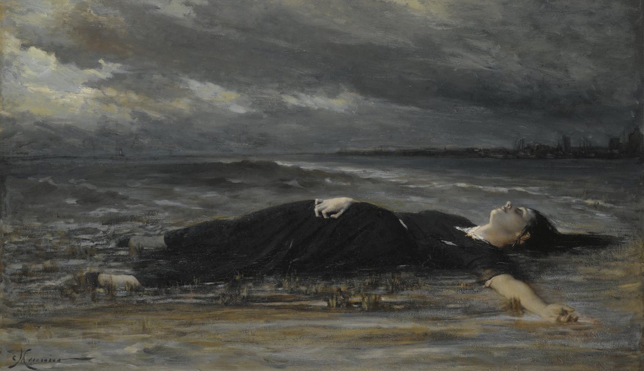 Ophelia tekijältä Constantin Emile Meunier