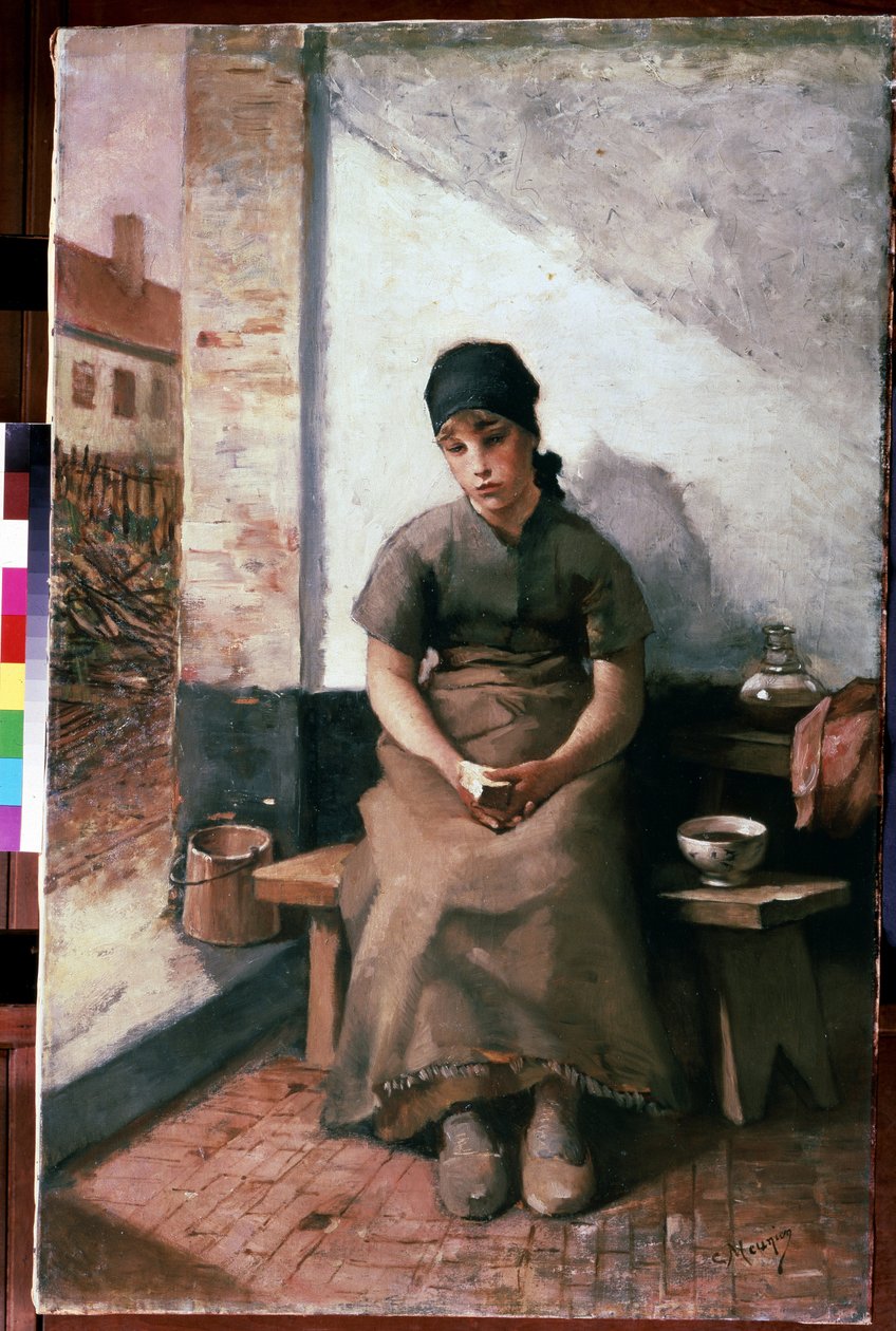 ""Neitsyt palvelijan aamiainen"" (A maidservant