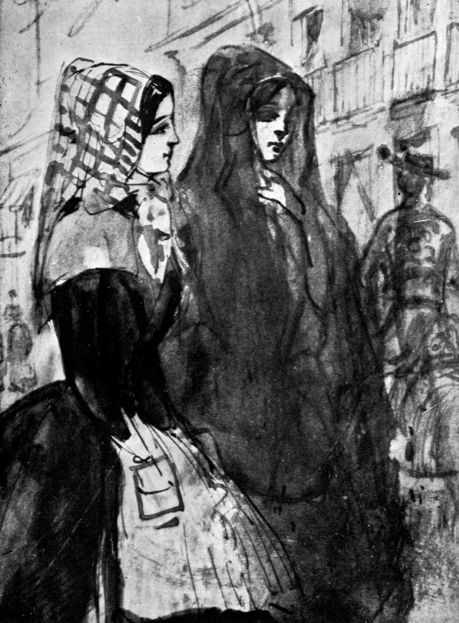 Mustalaiset, 1800-luku, 1930. tekijältä Constantin Guys