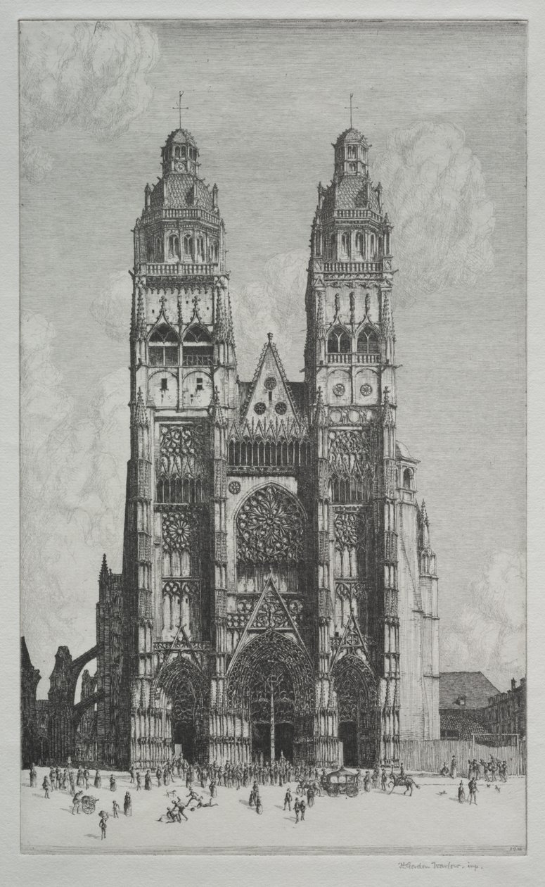 St. Gatien, Tours tekijältä Constantin Guys