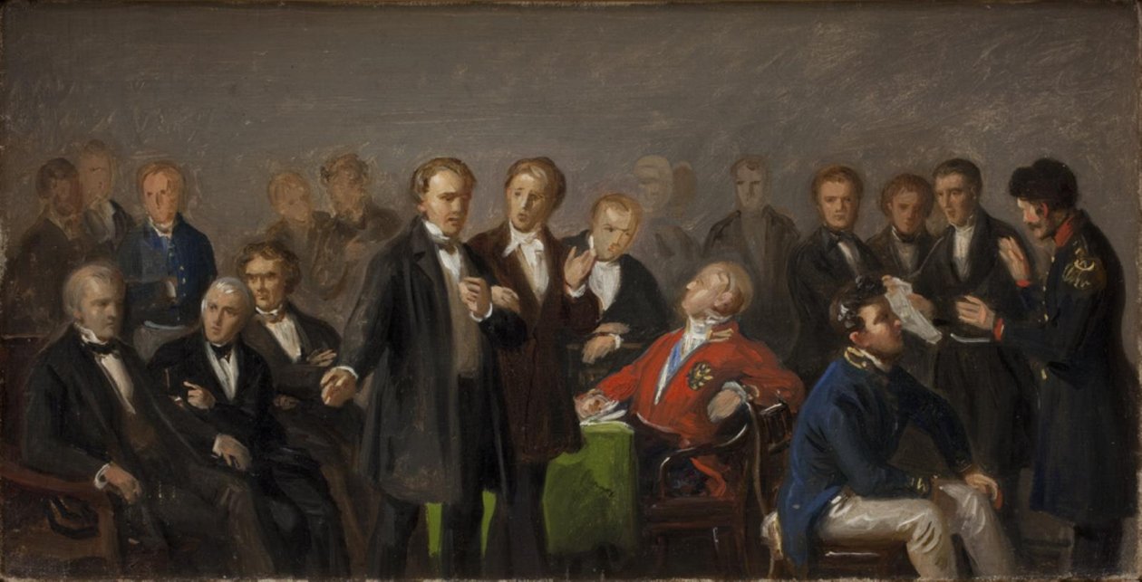 Perustavakokous tekijältä Constantin Hansen