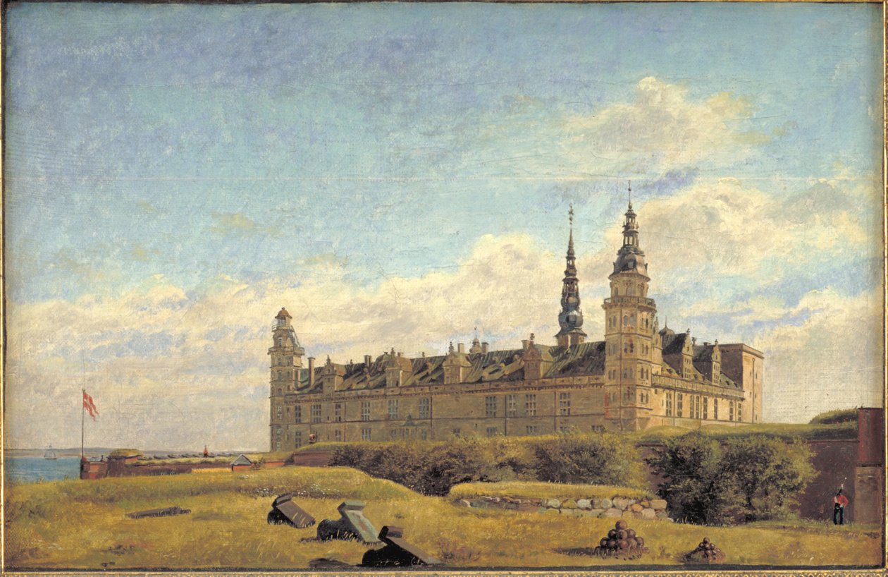 Kronborgin linna tekijältä Constantin Hansen