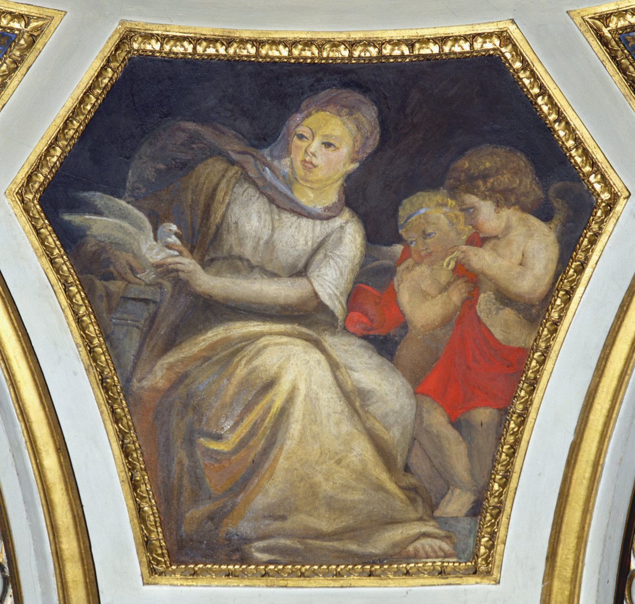 La Prudenza (neljä kardinaalihyvettä) tekijältä Constantino Brumidi