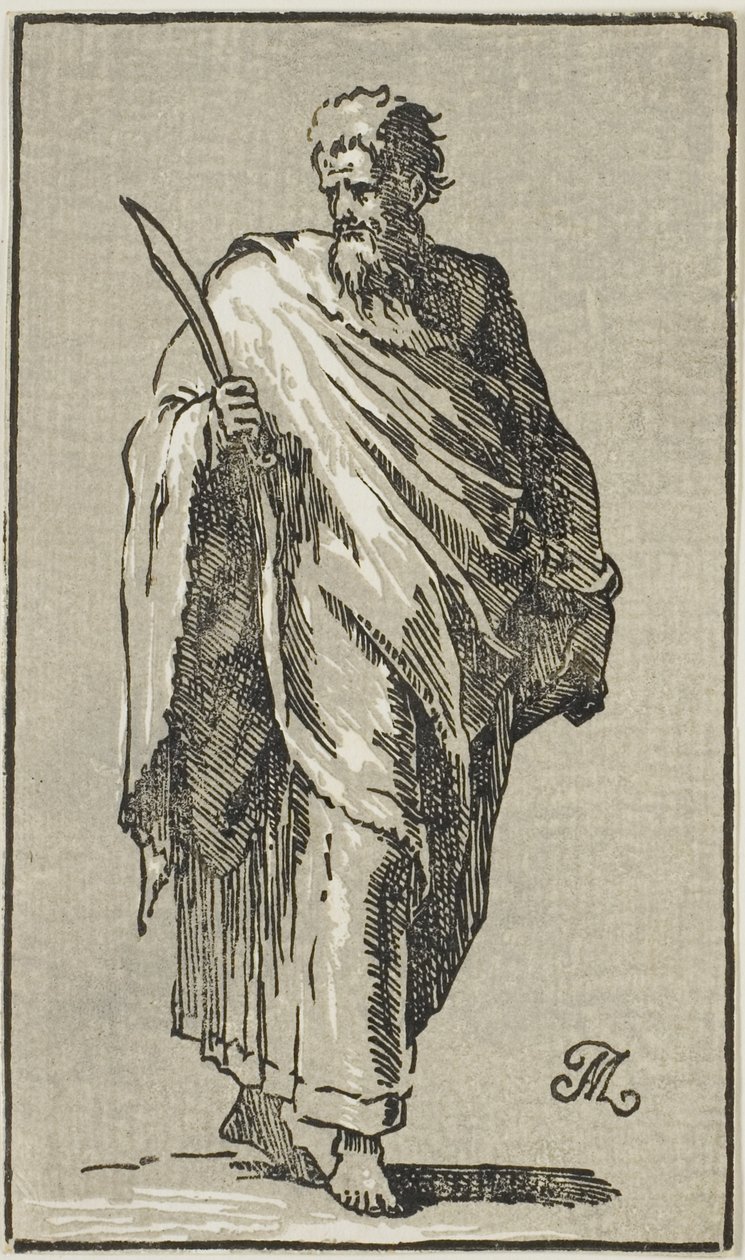 St. Bartholomew tekijältä Conte Antonio Maria Zanetti the Elder