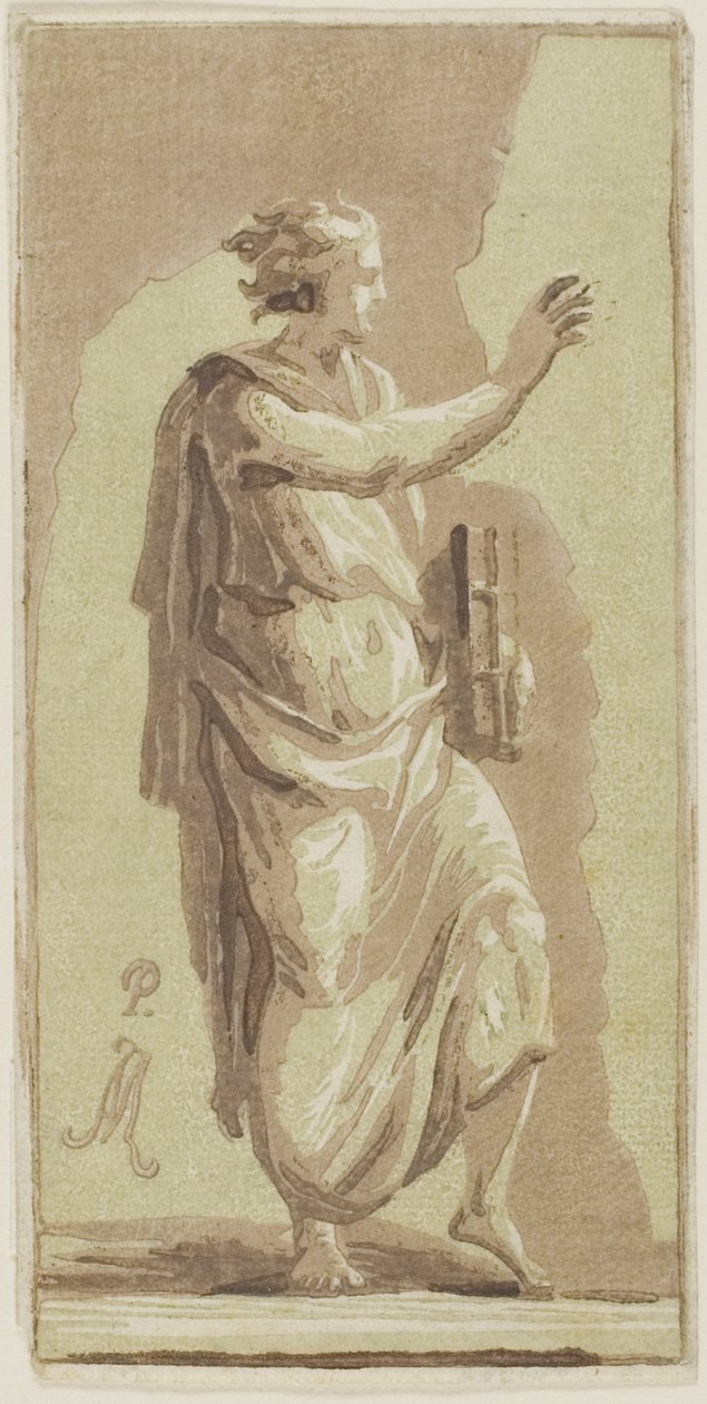 Nuori mies seisoo tekijältä Conte Antonio Maria Zanetti the Elder