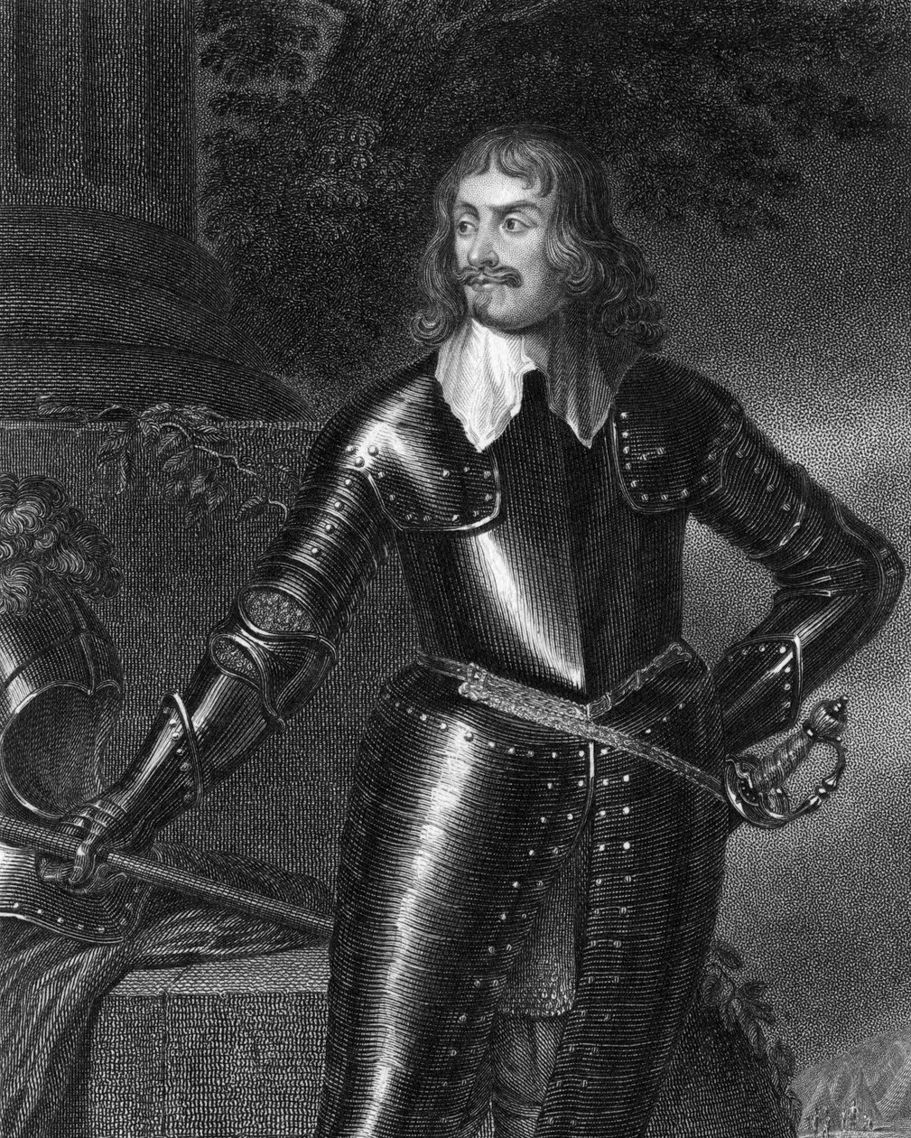 William Craven, 1. Earl of Craven 1770-1825, brittiläinen sotilas, 1825. tekijältä Cooper