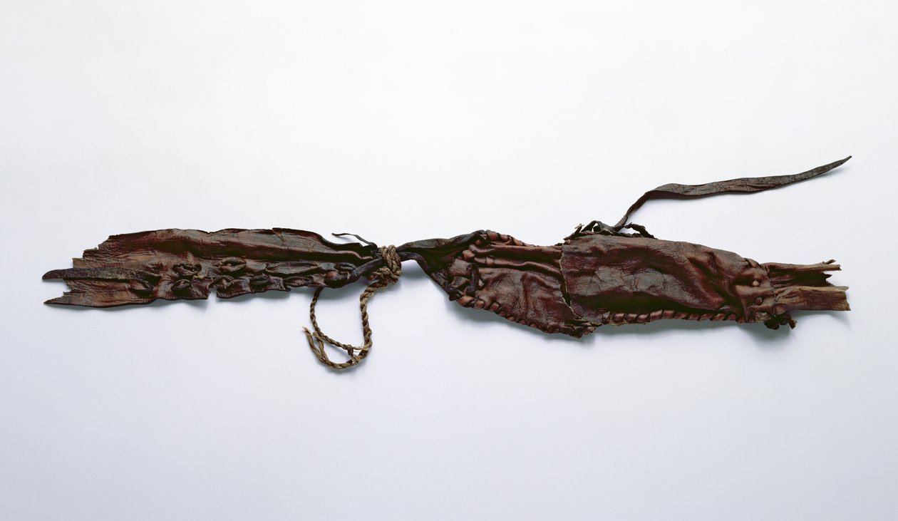 Oetzi Icemanin (nahka) kanssa löydetty vuotafragmentti tekijältä Copper Age