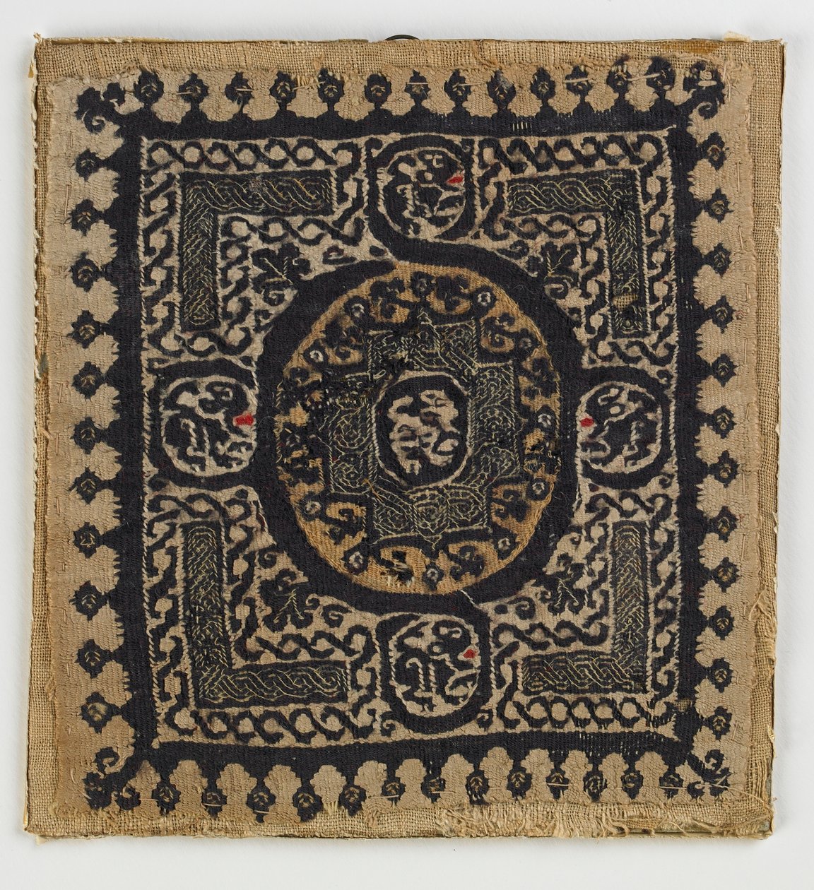 Tekstiilipaneeli, Egypti, n. 400 (tekstiili) tekijältä Coptic