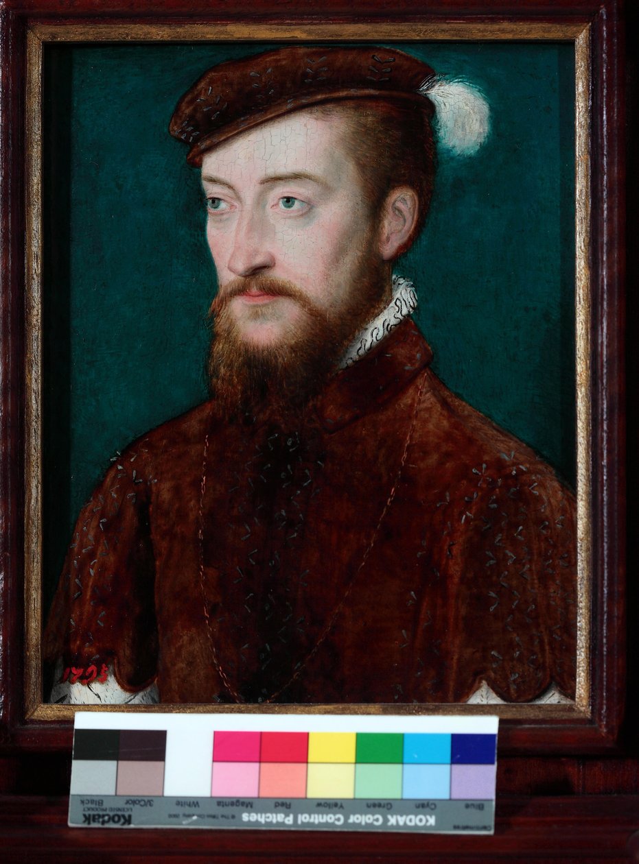 Antoine de Bourbonin muotokuva, 1548 tekijältä Corneille de Lyon
