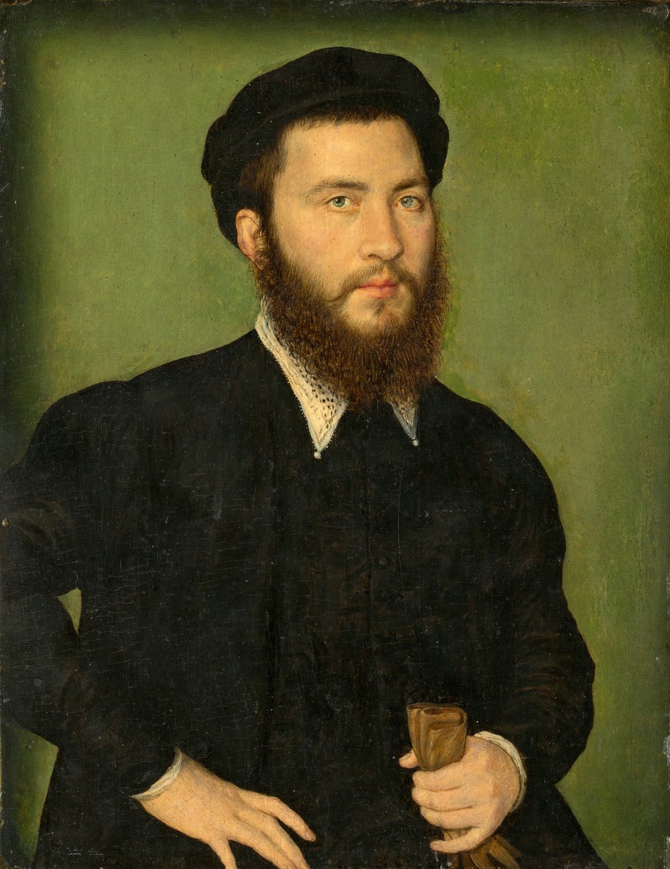 Miehen muotokuva, 155060. tekijältä Corneille de Lyon