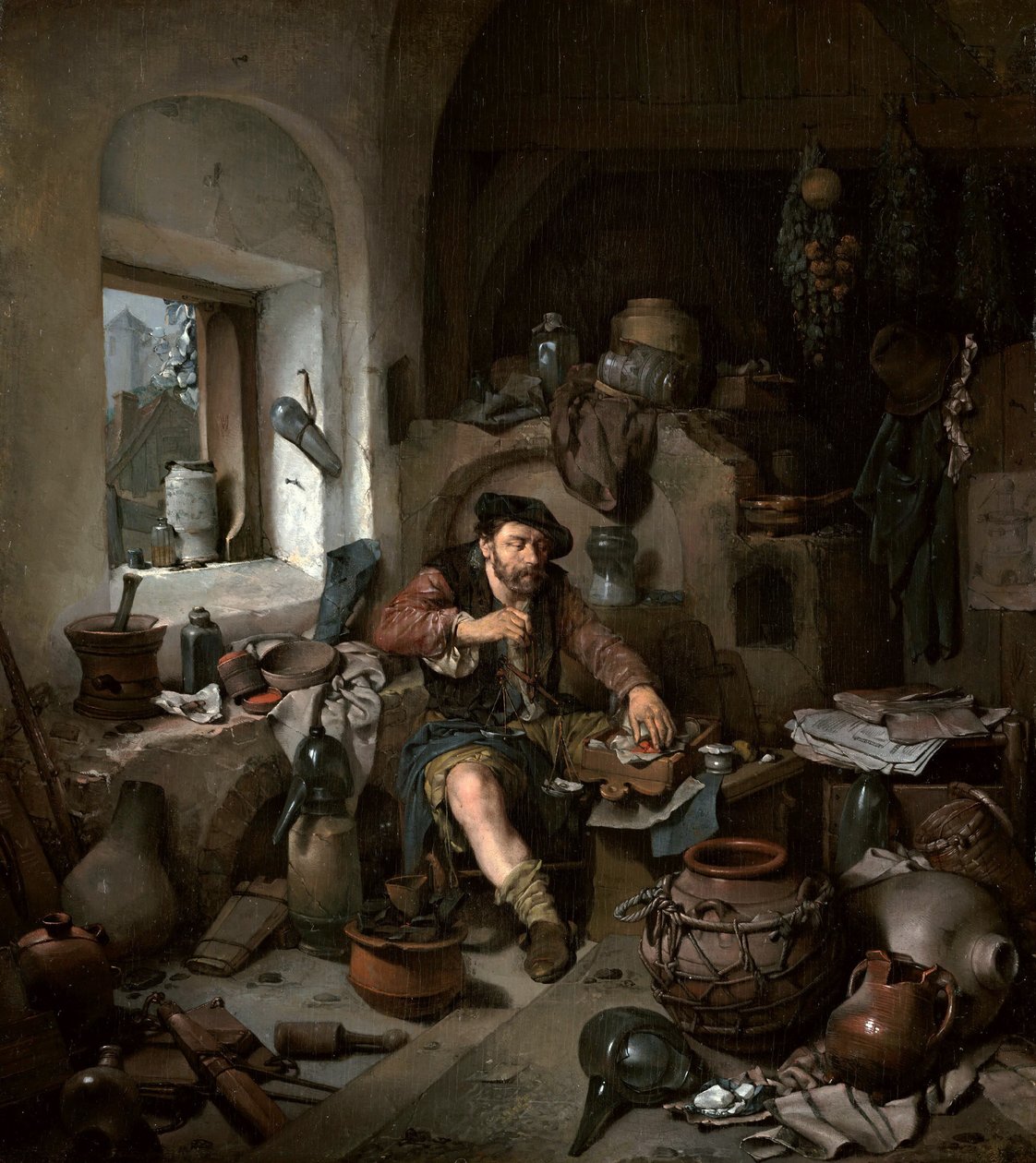 Alkemisti tekijältä Cornelis Pietersz Bega