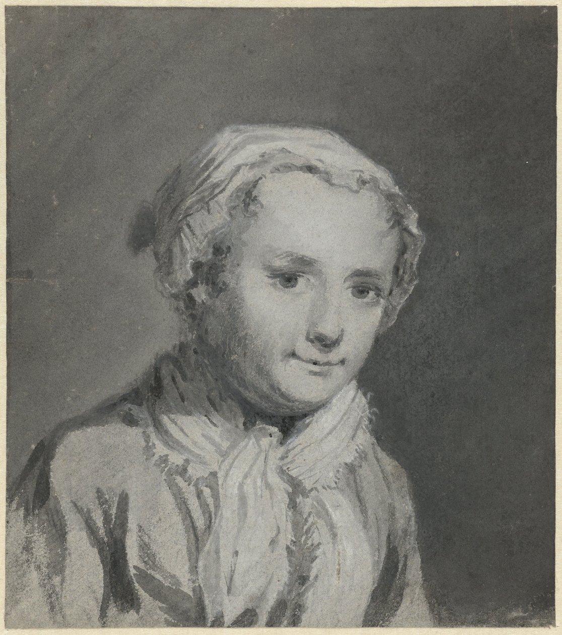 Portret van Sara Troost tekijältä Cornelis Troost